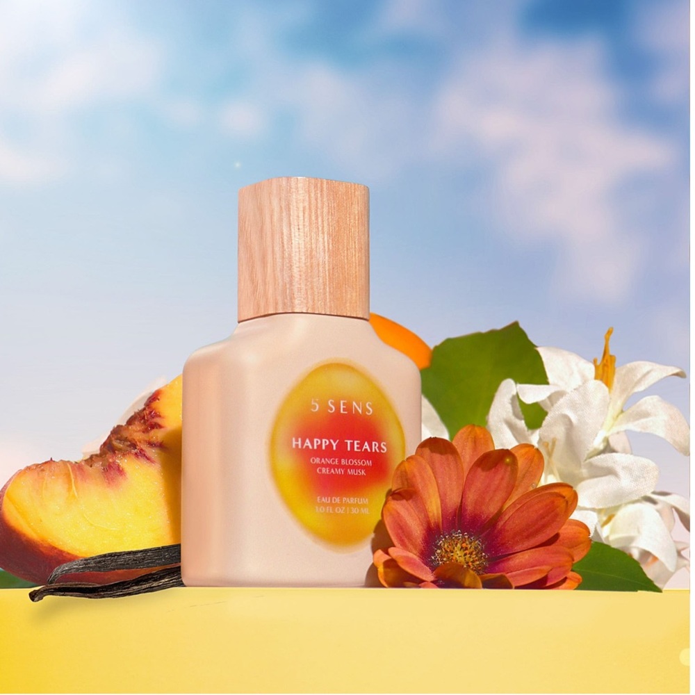 NIB - 5 SENS ~ Happy Tears ~ Eau De Parfum 1.0 oz